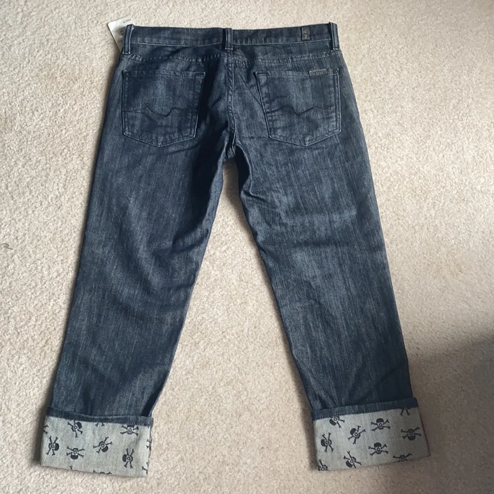 Women’s 7 For All Mankind Capri Jeans - Picture 2 of 7